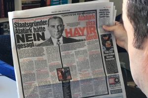 Almanlardan 'Atat&uuml;rk' istismarı