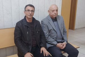 Korkut Eken, Alaattin &Ccedil;akıcı'yı ziyaret i&ccedil;in hastaneye gitti
