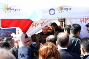 Erdoğan 'hayır' &ccedil;adırında neler konuşulduğunu anlattı