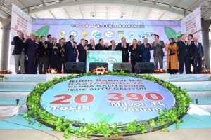 Bakan Eroğlu 20 tesisisin temelini attı