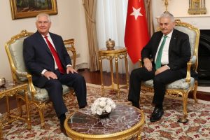 Yıldırım-Tillerson DAEŞ ve FET&Ouml;'y&uuml; g&ouml;r&uuml;şt&uuml;