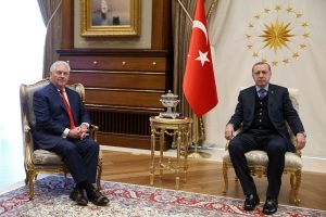 Cumhurbaşkanı Erdoğan, ABD Dışişleri Bakanını kabul etti