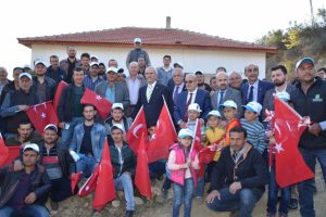Bursa'da Derek&ouml;y sulama tesisi tarıma g&uuml;&ccedil; katacak