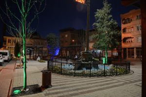 Bursa Kurşunlu'nun yenilenen meydanı t&ouml;renle a&ccedil;ıldı