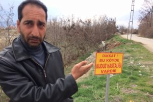 Elazığ'da bir k&ouml;yde kuduz karantinası