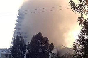 İzmir'in Sel&ccedil;uk il&ccedil;esinde 5 yıldızlı otelde yangın paniği