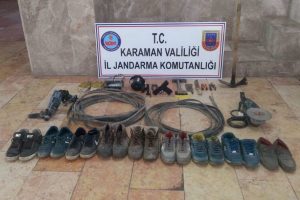 Trafo ve kablo hırsızları yakalandı