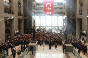 Şehit Savcı Kiraz  anıldı i&ccedil;in anma t&ouml;reni