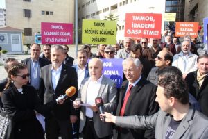Bursa'da m&uuml;hendislerden TMMOB hakkında su&ccedil; duyurusu