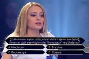 'Kim Milyoner Olmak İster'de şaşırtan soru!