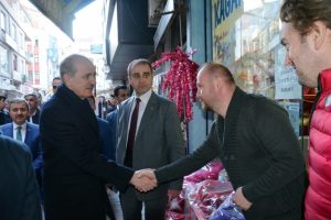 Kurtulmuş Ordu'da esnaftan destek istedi