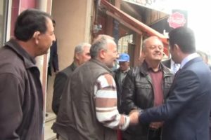 Sarıg&uuml;l, Bursa Karacabey'de vatandaşlarla buluştu