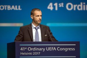 UEFA Başkanı Caferin'den 'Avrupa S&uuml;per Ligi' a&ccedil;ıklaması