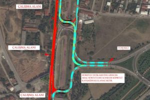 Bursa'da Yunuseli yolunda trafik d&uuml;zenlemesi