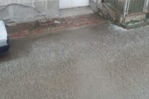 Bursa'da yağan dolu meyve bah&ccedil;elerine zarar verdi