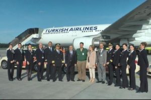 T&uuml;rk Hava Yolları, yeni Airbus 330'larıyla g&ouml;vde g&ouml;sterisi yaptı