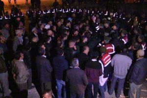 Kazayı duyan oraya koştu! Gerginlik yaşandı