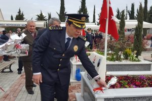 Bursa'da polis haftası dualarla kutlandı