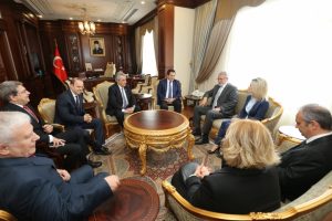 BALKANT&Uuml;RKSİAD Bursa'da protokol ziyaretlerine başladı