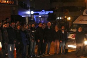 Pankart asan CHP'li gruba ateş edildi