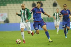 Bursaspor'da Sercan 203 g&uuml;n sonra golle tanıştı