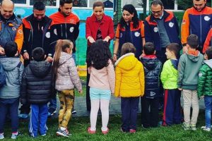 Bursa'da &ouml;ğretmen ve &ouml;ğrencilerine depremle ilgili eğitim