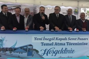 Bursa İneg&ouml;l yeni kapalı semt pazarına kavuşuyor