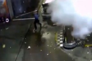 Akaryakıt istasyonunda facia