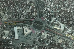 Bursa Kent meydanında trafik d&uuml;zenlemesi