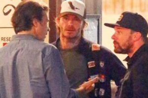 David Beckham restoranın kapısında 45 dakika bekledi