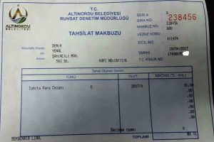 Belediye başkanı zabıtaya ceza kestirdi