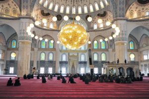 Kocatepe Camii'nde şehit polisler i&ccedil;in mevlit okutuldu