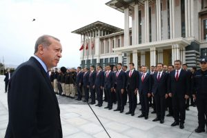 Cumhurbaşkanı Erdoğan polislerle bir araya geldi