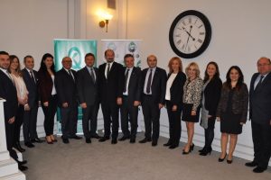 2016 Bursa M&uuml;kemmellik &Ouml;d&uuml;l&uuml; basın toplantısı BUSİAD Evi'nde yapıldı