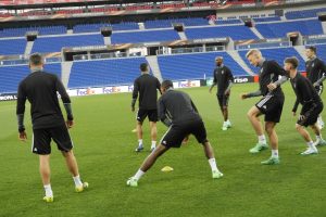 Beşiktaş Lyon hazırlıklarını tamamladı