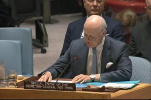 Mistura: Suriye'de iki yol var; b&ouml;l&uuml;nme ya da ateşkes