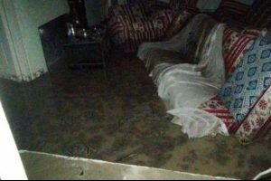 Bing&ouml;l'de sağanak yağış nedeniyle evleri su bastı