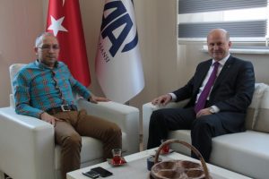 AK Parti Bursa İl Başkanı Torun'dan Anadolu Ajansı'na ziyaret