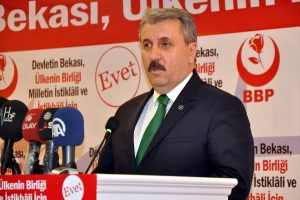 BBP Genel Başkanı Destici'den Bursa'da referandum a&ccedil;ıklaması