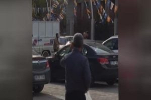 Ak Parti Genel Merkezi &ouml;n&uuml;nde intihar girişimi