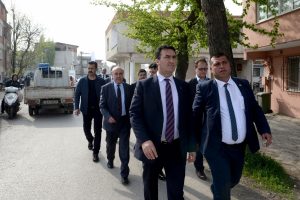 Bursa Osmangazi'de caddeler genişliyor