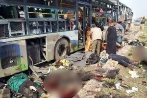 Tahliye konvoyuna saldırıda &ouml;l&uuml; sayısı 126'ya y&uuml;kseldi