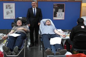 Bursa Uluslararası Tekstil ve Ticaret Merkezi'nde kan bağışı projesi