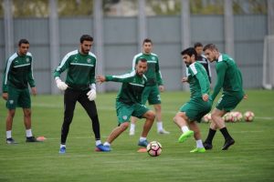 Bursaspor'da Akhisar hazırlıkları başladı