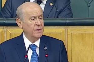 Bah&ccedil;eli grup toplantısında konuştu: Sistem tartışması bitmiştir