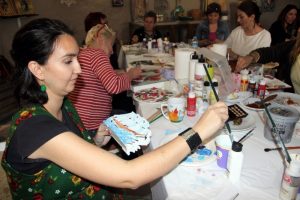 150 yıllık su sarnıcı sanat at&ouml;lyesine d&ouml;n&uuml;şt&uuml;
