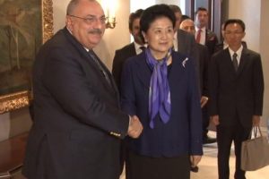 Başbakan Yardımcısı T&uuml;rkeş, &Ccedil;inli mevkidaşıyla g&ouml;r&uuml;şt&uuml;