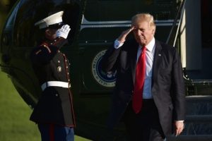 Trump Kuzey Kore'yi tehdit ederken skandala imza attı