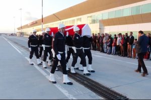 Şehit polis Murat K&ouml;d&uuml;k'&uuml;n cenazesi memleketine getirildi