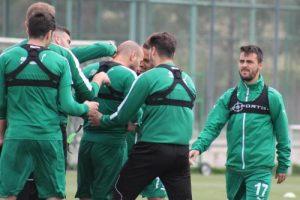 Bursaspor taktik &ccedil;alıştı